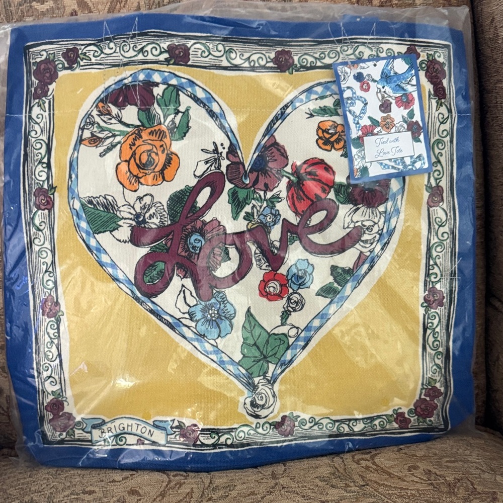 Brighton Floral Love Heart bag